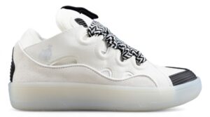 Lanvin Leather Curb Sneakers Sports Shoes